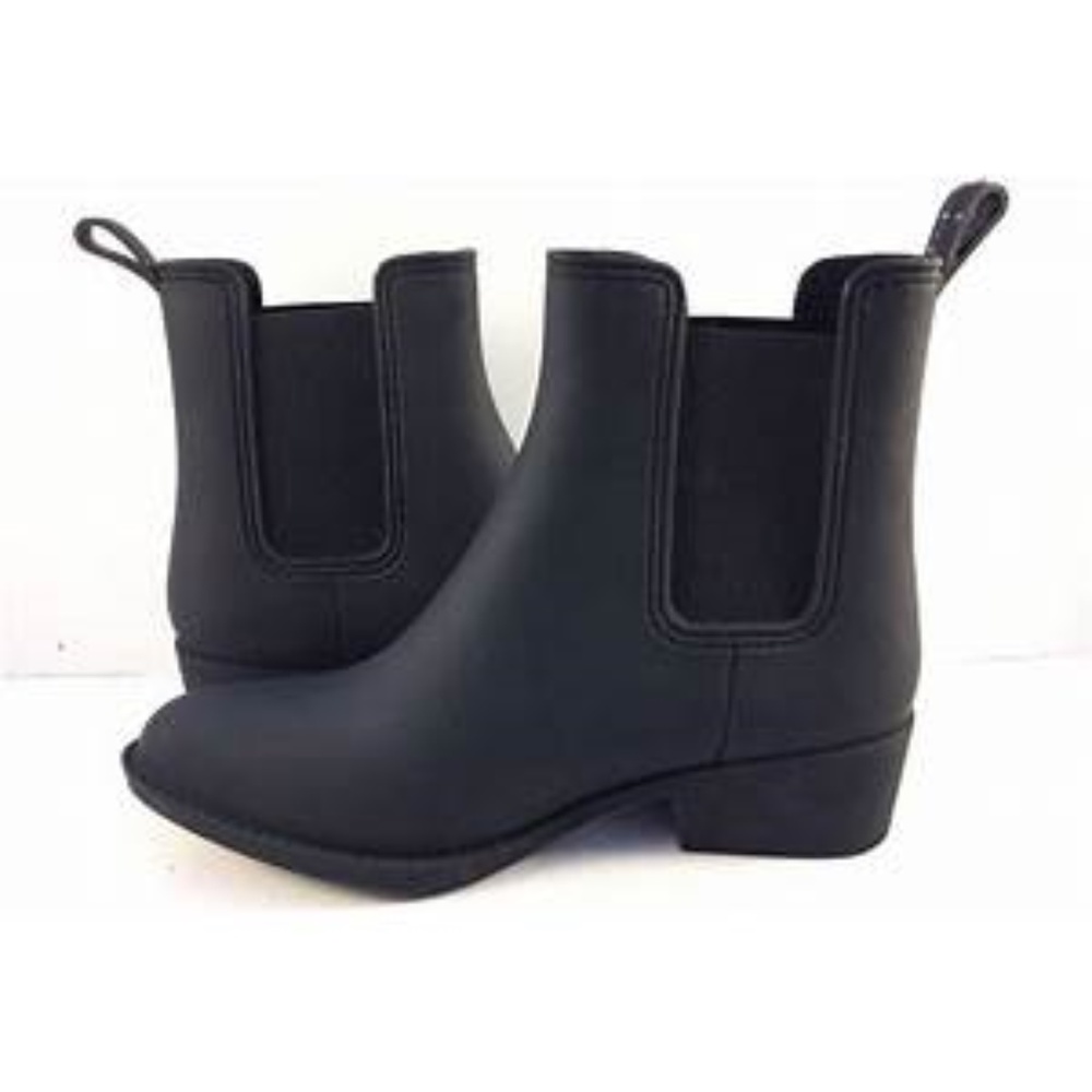 Jeffrey Campbell  Black Havana Chelsea Booties Sz8